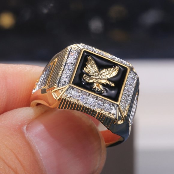 Eagle Square Ring - Picture 5 of 5